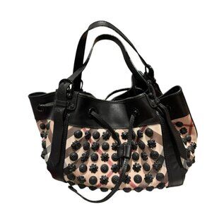 Burberry Beige + Black Purse